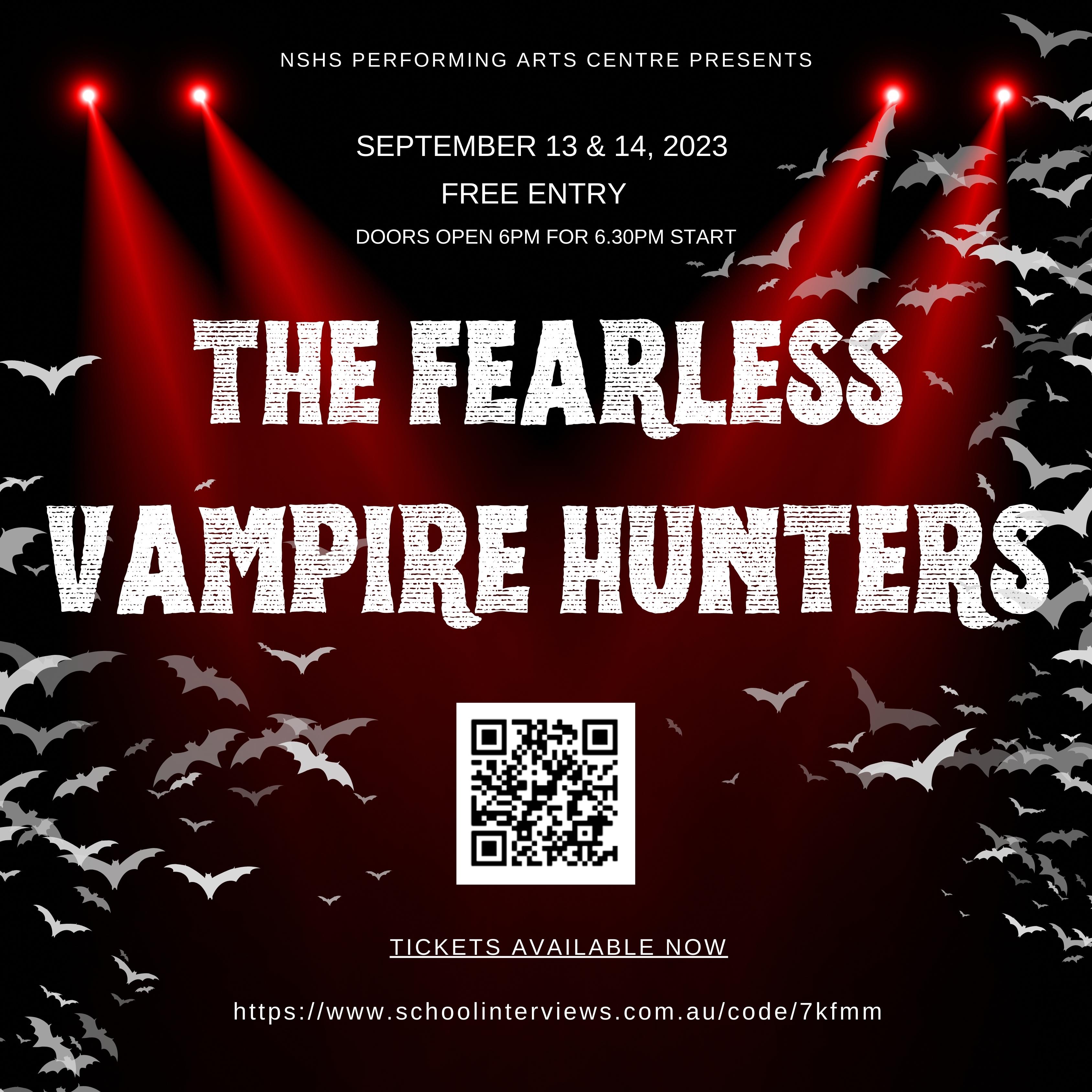 NSHS Production Flyer