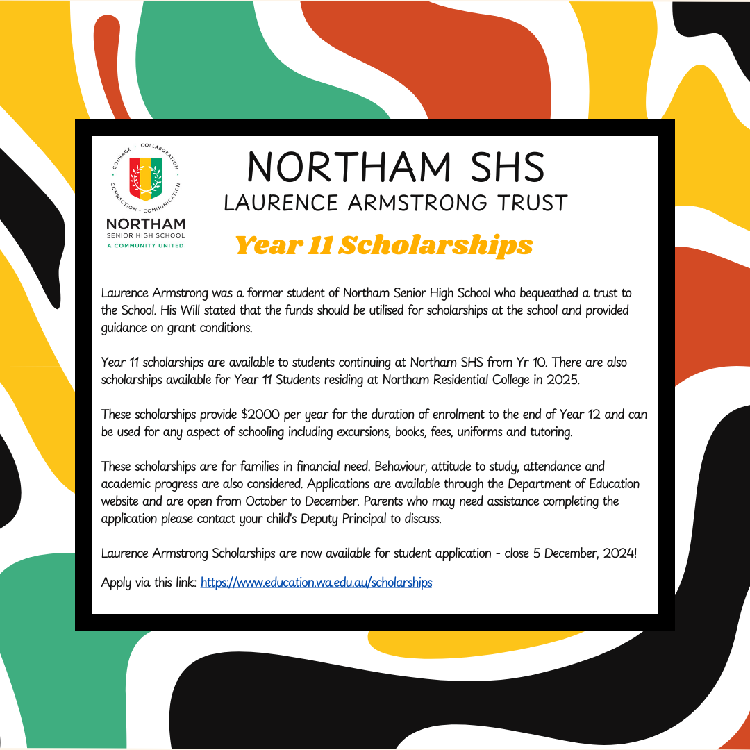 Laurence Armstrong Trust Scholarships
